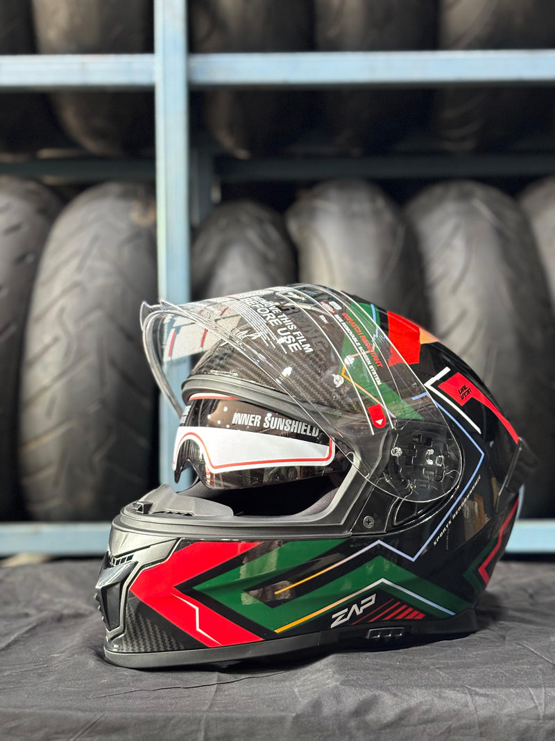 Vega Zap Full Face Bike Helmet